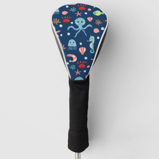 Weltmeer Golf Headcover (Vorderseite)