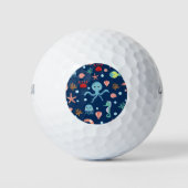 Weltmeer Golfball (Vorderseite)