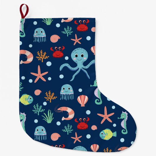 Weltmeer Großer Weihnachtsstrumpf (Vorderseite)