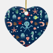 Weltmeer Keramik Ornament (Hinten)