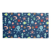 Weltmeer Kissenbezug (Rückseite-Rechts)