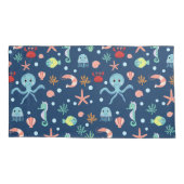 Weltmeer Kissenbezug (Rückseite)