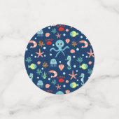 Weltmeer Konfetti (Klein Vorderseite)