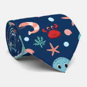 Weltmeer Krawatte (Gerollt)