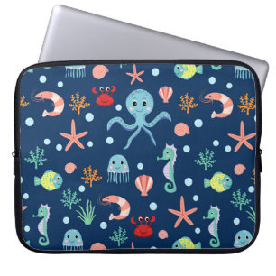 Weltmeer Laptopschutzhülle