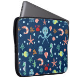 Weltmeer Laptopschutzhülle (Vorne Rechts)