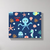 Weltmeer Leinwanddruck (Vorderseite)