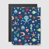 Weltmeer Magneteinladung (Vorne/Hinten)