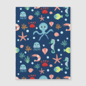 Weltmeer Magneteinladung (Vorderseite)