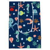 Weltmeer Mittlere Geschenktüte (Rückseite)