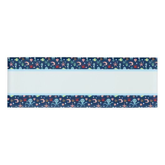 Weltmeer Namenschild (Vorderseite)