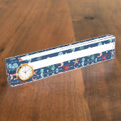 Weltmeer Namensplakette (Seite)