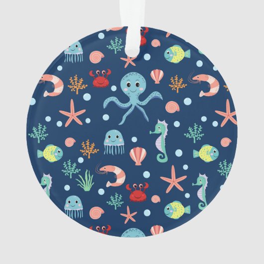 Weltmeer Ornament (Rückseite)