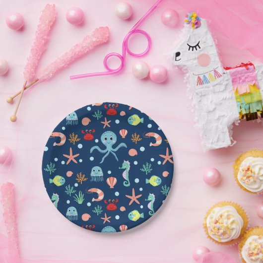 Weltmeer Pappteller (Party)