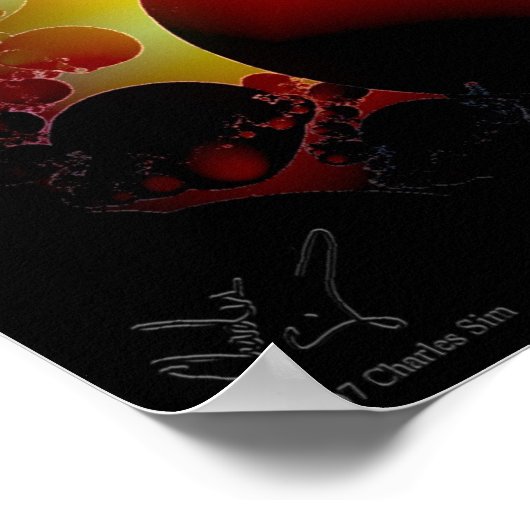 Weltmeer Poster (Ecke)