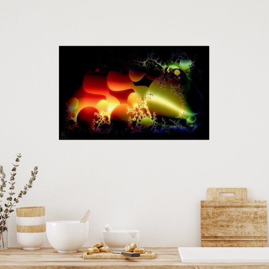 Weltmeer Poster (Küche)