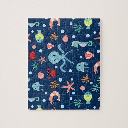 Weltmeer Puzzle (Vertikal)