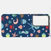 Weltmeer Samsung Galaxy Hülle (Linke Seite)