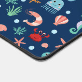 Weltmeer Schreibtischunterlage (Ecke)