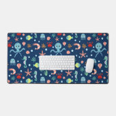 Weltmeer Schreibtischunterlage (Tastatur & Maus)