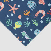 Weltmeer Seidenpapier (Ausschnitt)