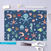 Weltmeer Seidenpapier (Handwerk)