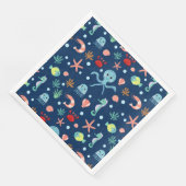 Weltmeer Serviette (Ecke)