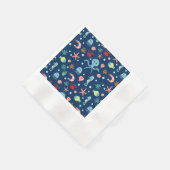 Weltmeer Serviette (Ecke)