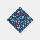 Weltmeer Serviette (Ecke)