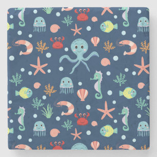 Weltmeer Steinuntersetzer