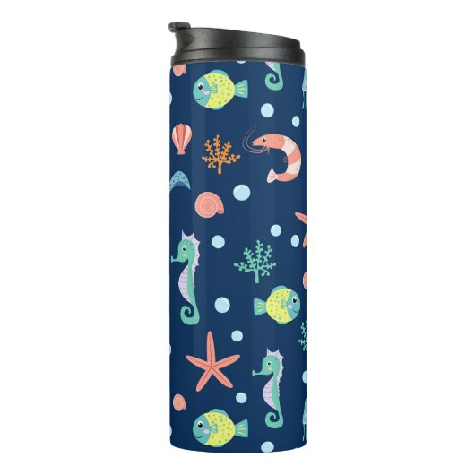 Weltmeer Thermosbecher (Nach rechts gedreht)