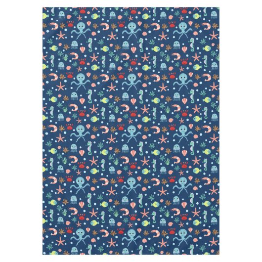 Weltmeer Tischdecke (Vorderseite)