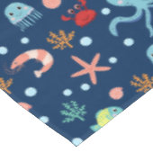Weltmeer Tischdecke (Schrägansicht)
