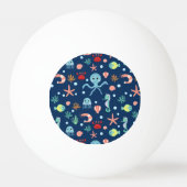 Weltmeer Tischtennisball (Vorderseite)