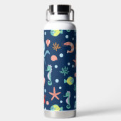 Weltmeer Trinkflasche (Rückseite)