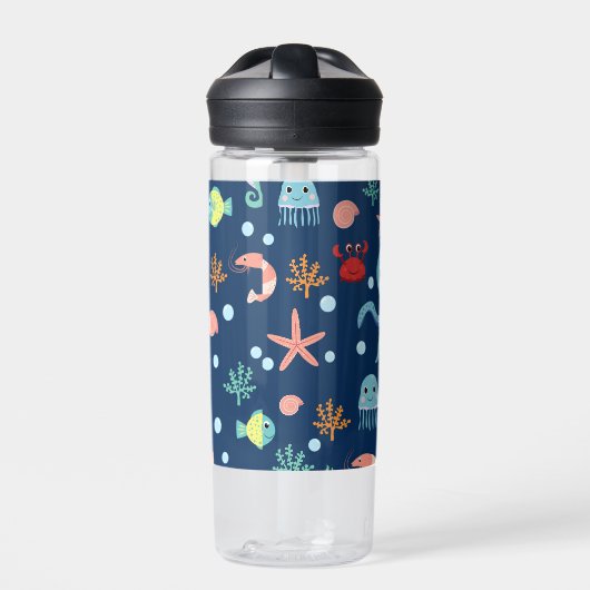 Weltmeer Trinkflasche (Vorderseite)