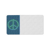 Weltmeere Adressaufkleber (Vorne)