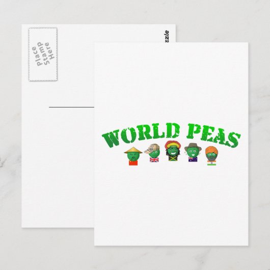 Weltmeere Postkarte (Vorne/Hinten)