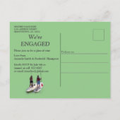 Weltmeere und -flüsse, Seen und Sport Einladungspostkarte (Rückseite)