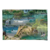 Weltmeere und -flüsse, Seen und Sport Kissenbezug (Vorderseite)