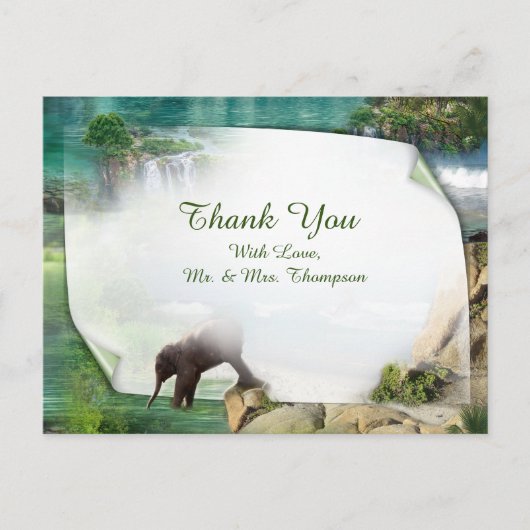 Weltmeere und -flüsse, Seen und Sport Postkarte (Vorderseite)