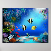 Weltmeerposter Poster (Vorne)