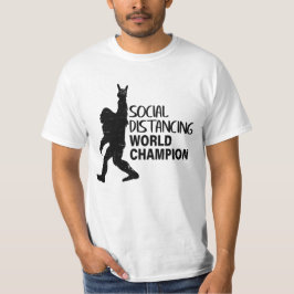 Weltmeister der sozialen Distanz T-Shirt