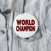 WELTmeister (enormer 4 Zoll Knopf) Button (Beispiel)