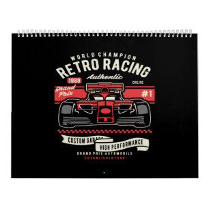 Weltmeister Retro-Rennsport Kalender