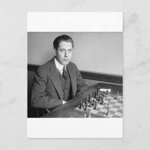 Weltmeister Schachspieler, 1915 Postkarte