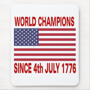Weltmeister seit 1776 mousepad