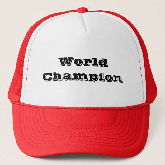 Weltmeister Truckerkappe (Vorderseite)