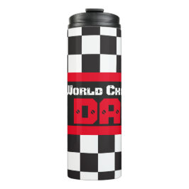 Weltmeister Vater Motorsport Thema Thermosbecher