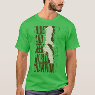 Weltmeister verbergen und suchen T-Shirt